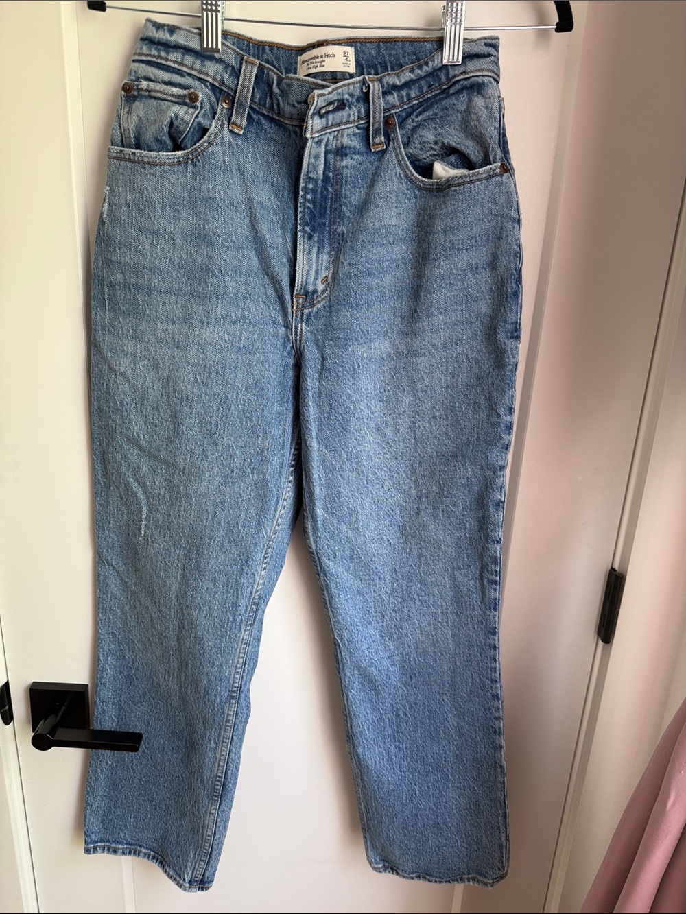 Abercrombie & Fitch 90s Straight Ultra High Rise - 27/4 XS Curve Love